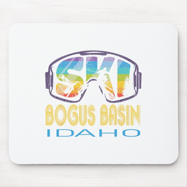 Ski Bogus Sin Idaho Skiing Vacation Musmatta (Framsidan)