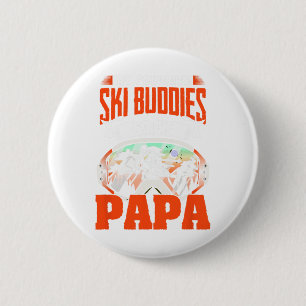 Ski Buddies kallar mig Pappa Skiing Skier Winter S Knapp