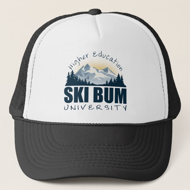 Ski Bum Universiteten Hat Keps (Framsida)
