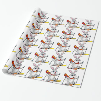 Ski Bunny - Tecknaden Lusnyj och Cute Presentpapper