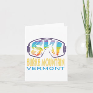 Ski Burke Mountain Vermont Skiing Vacation Kort