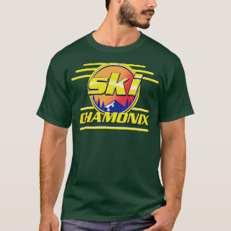 ski Chamonix 80s T Shirt