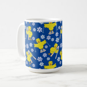 Ski Chick Mönster Kaffemugg