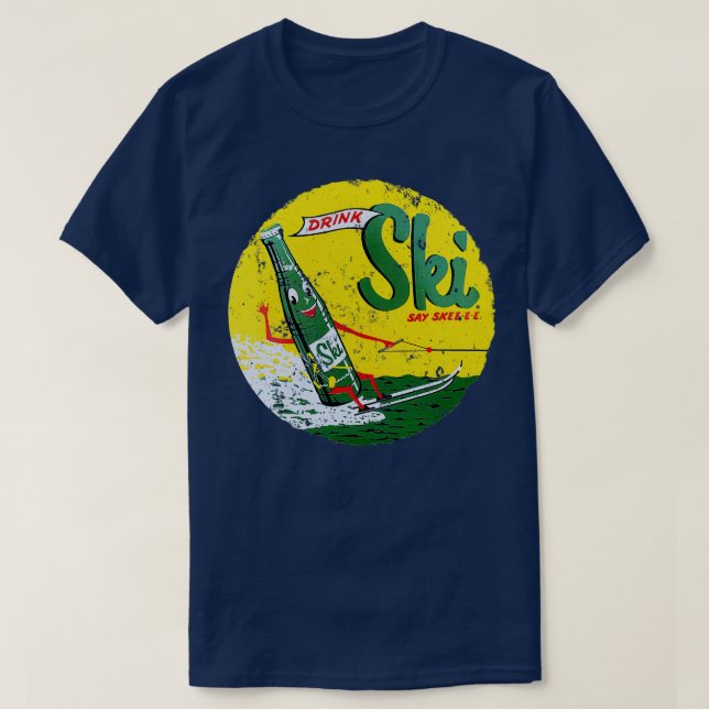 Ski Cola T Shirt (Design framsida)
