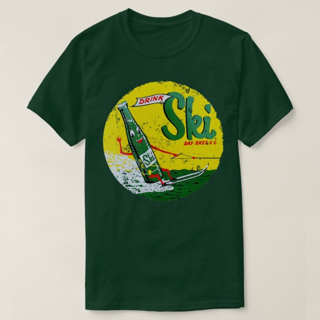 Ski Cola T Shirt (Design framsida)