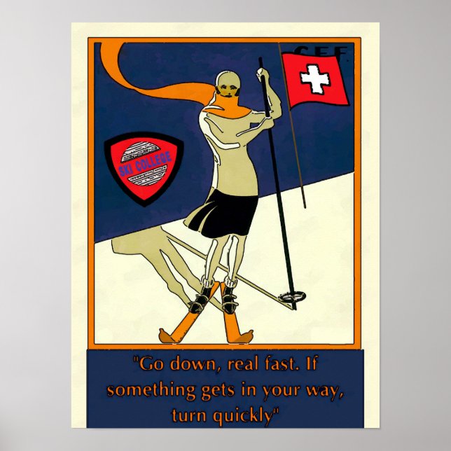 Ski College Poster (Framsidan)