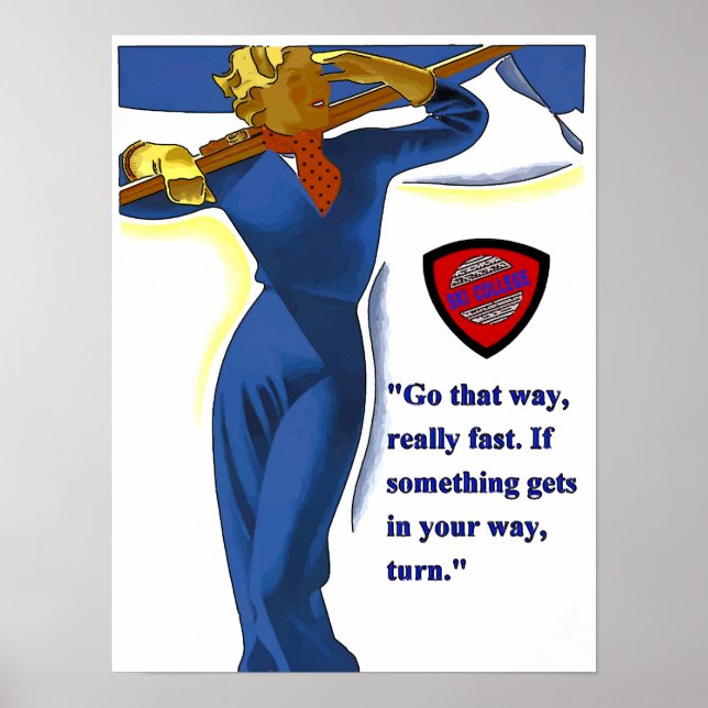Ski College Poster (Framsidan)