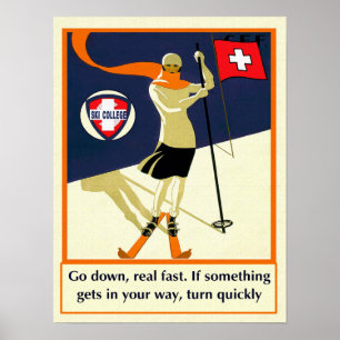 Ski College Poster två