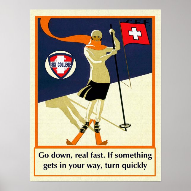 Ski College Poster två (Framsidan)