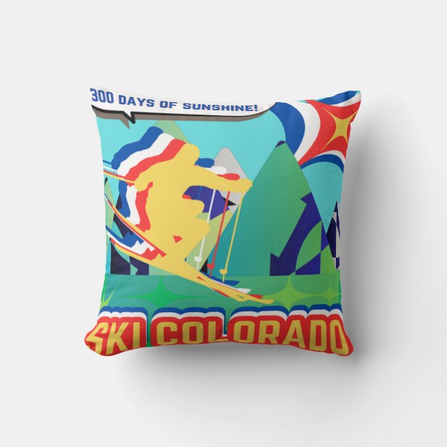 SKI Colorado Kudde (Framsida)