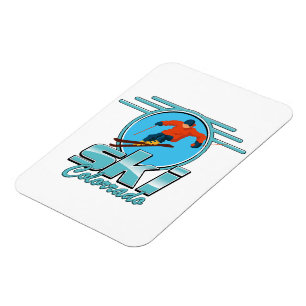 ski Colorado logotyp Magnet
