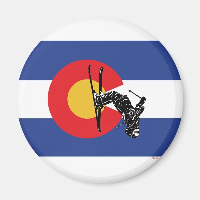 Ski Colorado Magnet (Framsidan)