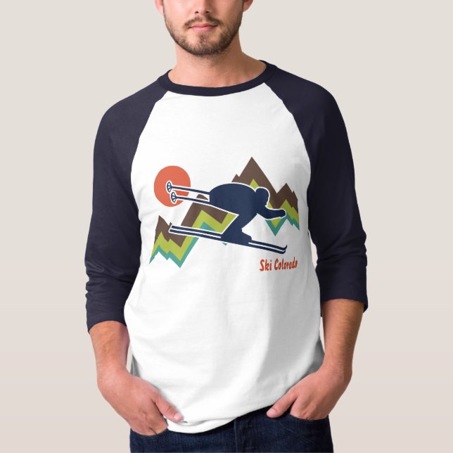 Ski Colorado T Shirt (Framsida)