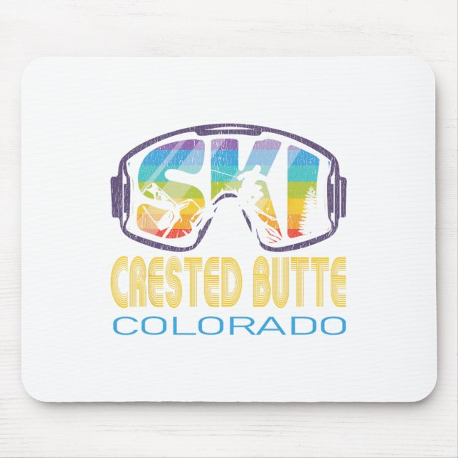 Ski Crested Butte Colorado Skiing Vacation Musmatta (Framsidan)