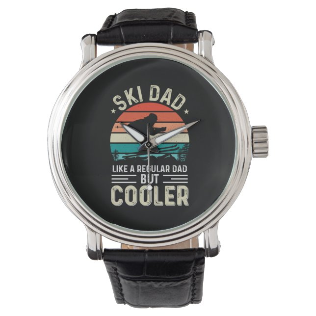 Ski Dad Armbandsur (Framsida)