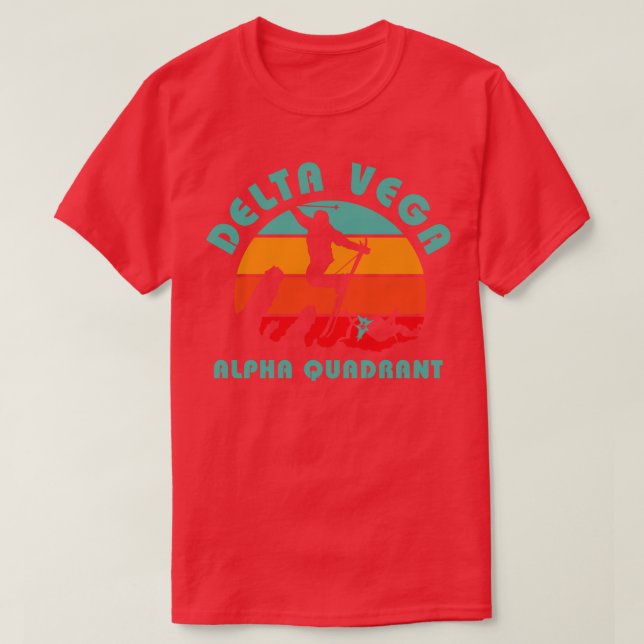 Ski Delta Vega 1 T Shirt (Design framsida)