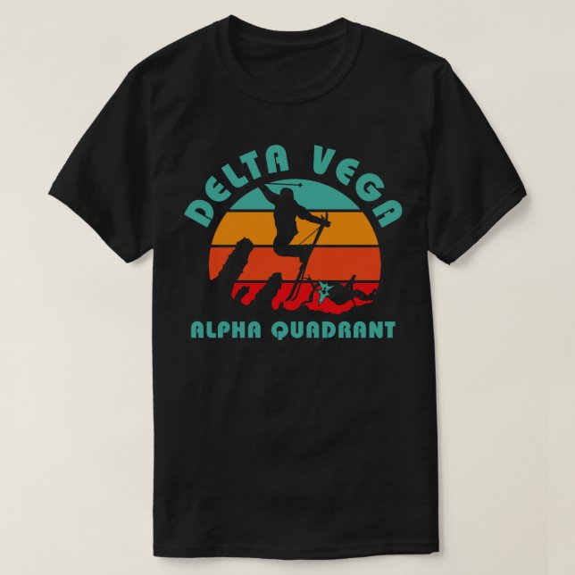 Ski Delta Vega 1 T Shirt (Design framsida)
