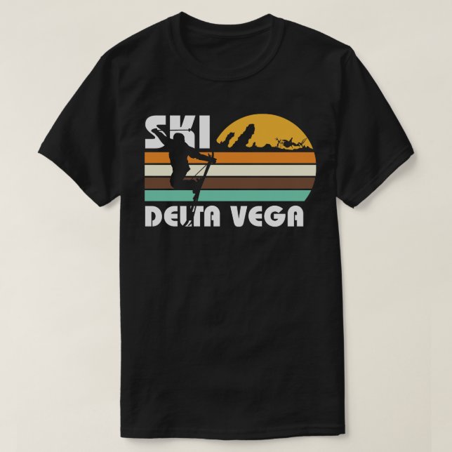 Ski Delta Vega 2 T Shirt (Design framsida)