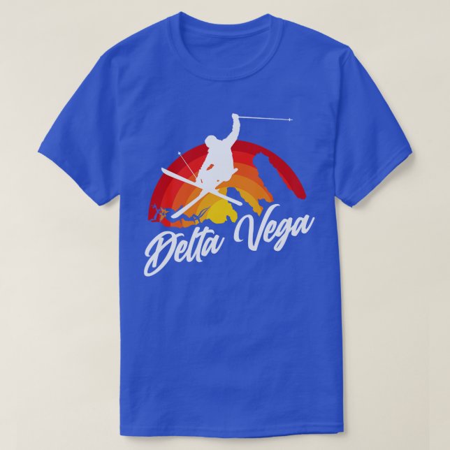 Ski Delta Vega T Shirt (Design framsida)