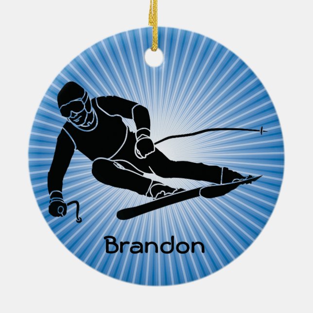 Ski Design Ornament (Baksidan)