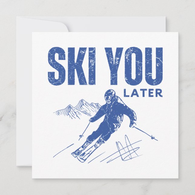 Ski dig senare kort (Framsida)