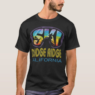 Ski Dodge Ridge California Skiing Vacation T Shirt