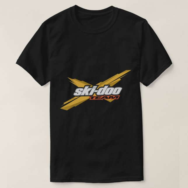 Ski-Doo Team Logotyp T Shirt (Design framsida)