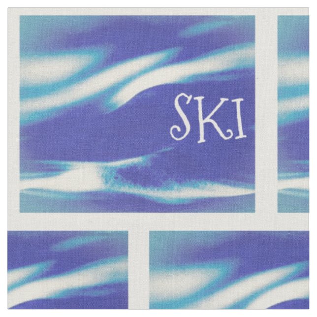 SKI-dun Tyg (Närbild)