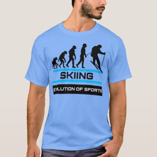 Ski Evolution of Sports T Shirt