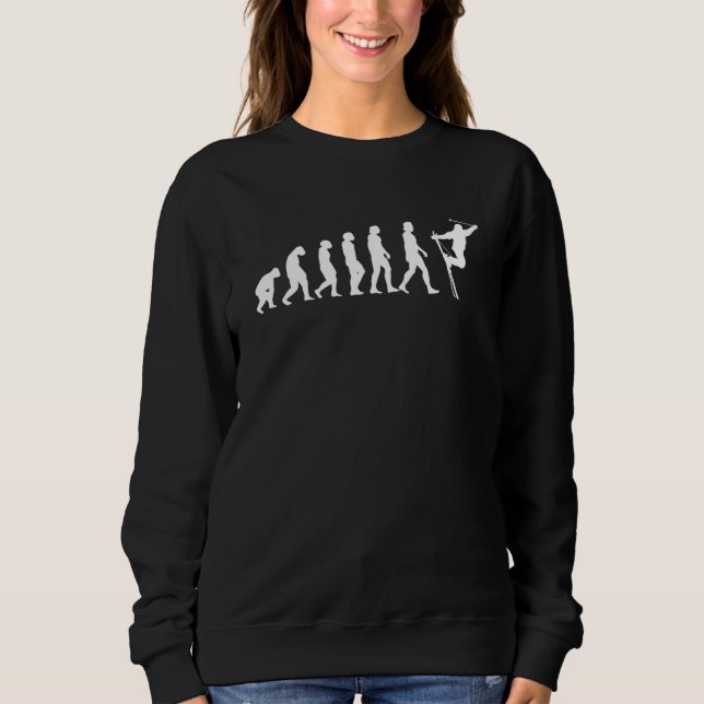 Ski Evolution T Shirt (Framsida)