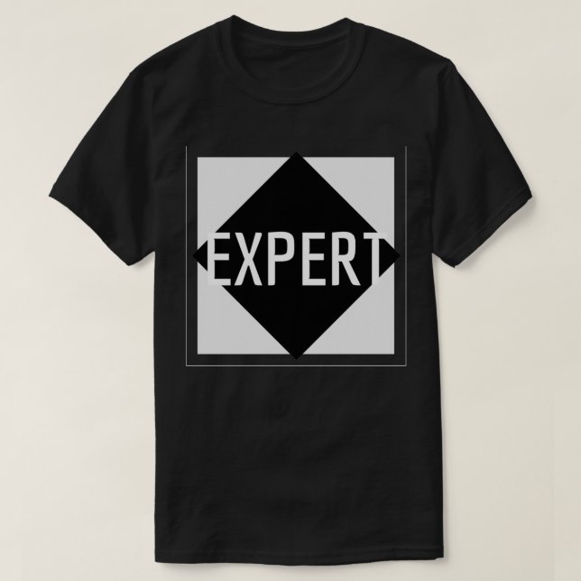 Ski Expert T Shirt (Design framsida)