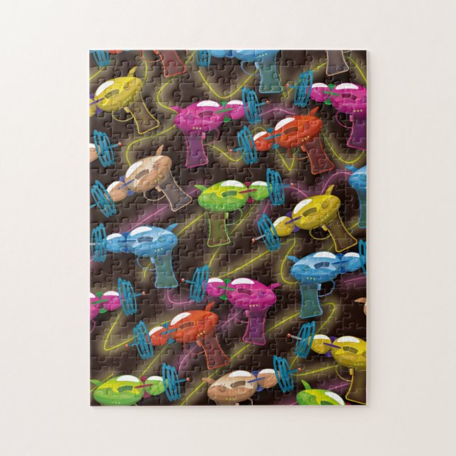 Ski-fi-gevär Pussel (Vertikal)