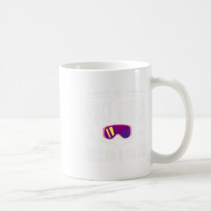 Ski Girl fånga mig om du kan Kaffemugg