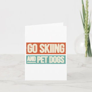 Ski Go Skiing and Pet Hundar - Skier Kort