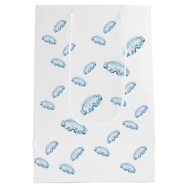 Ski Goggles med bergsreflektion mönster (Baksidan)