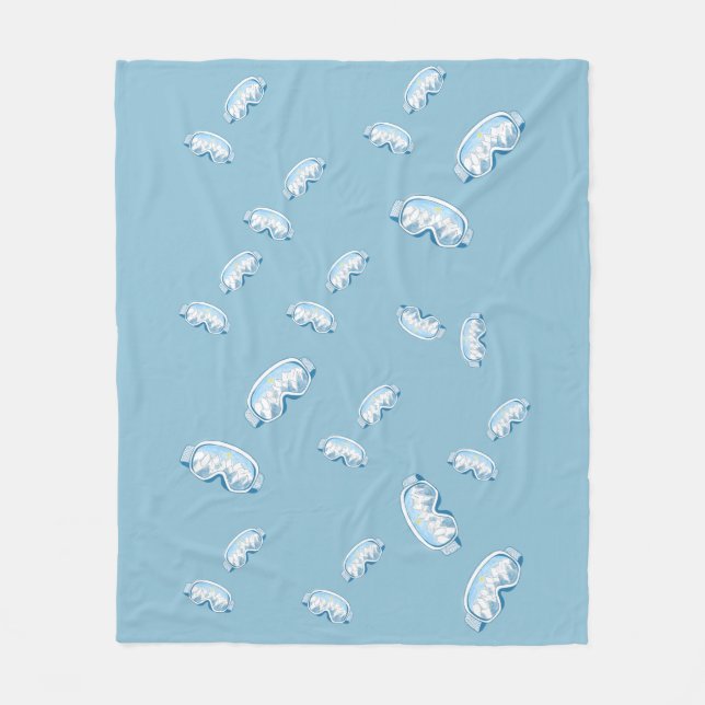 Ski Goggles med bergsreflexion Fleecefilt (Framsidan)