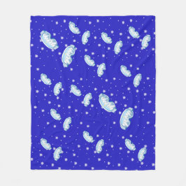 Ski Goggles Snowflake Dance Fleecefilt