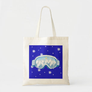 Ski Goggles Snowflake Dance Tygkasse