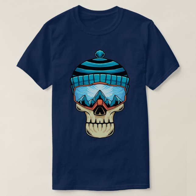 Ski Goggles T Shirt (Design framsida)