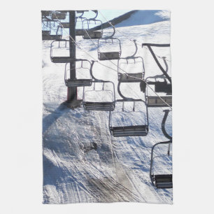 Ski Hiss ~ designad av Sharon Dawn Kökshandduk