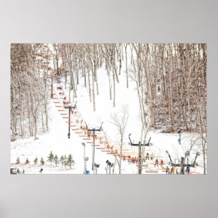 Ski Hiss Wall Art Poster