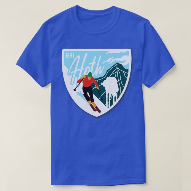 Ski Hoth 1 T Shirt (Design framsida)
