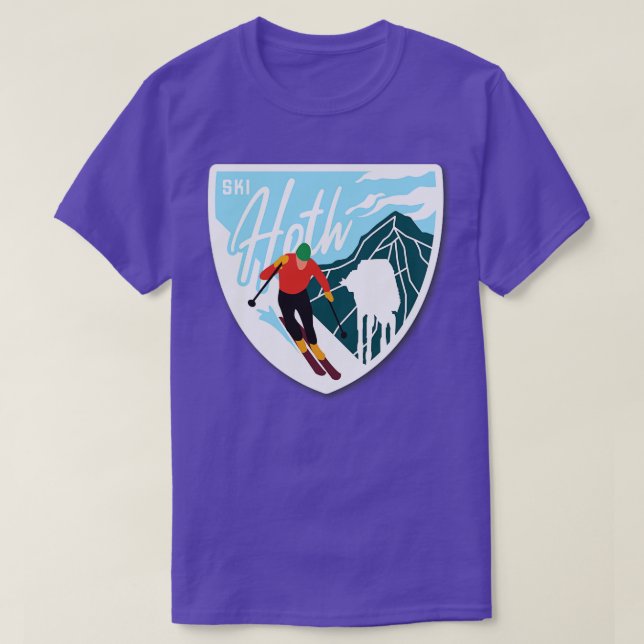 Ski Hoth 1 T Shirt (Design framsida)
