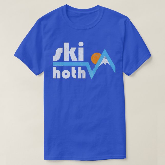 Ski Hoth T Shirt (Design framsida)