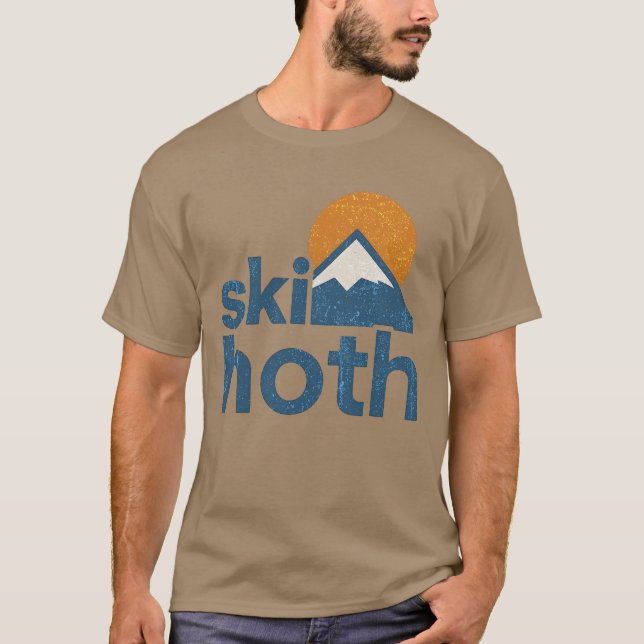 Ski Hoth T Shirt (Framsida)