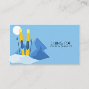 Ski-hyresmall Visitkort