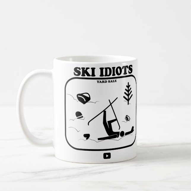 Ski Idiots Coffee Mugg (Vänster)