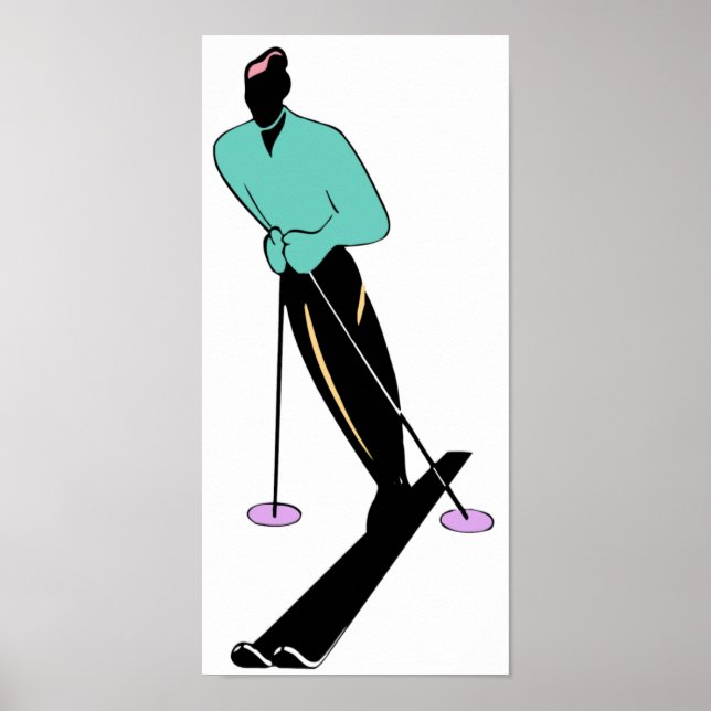 SKI INSTRUUCTOR POSTER (Framsidan)