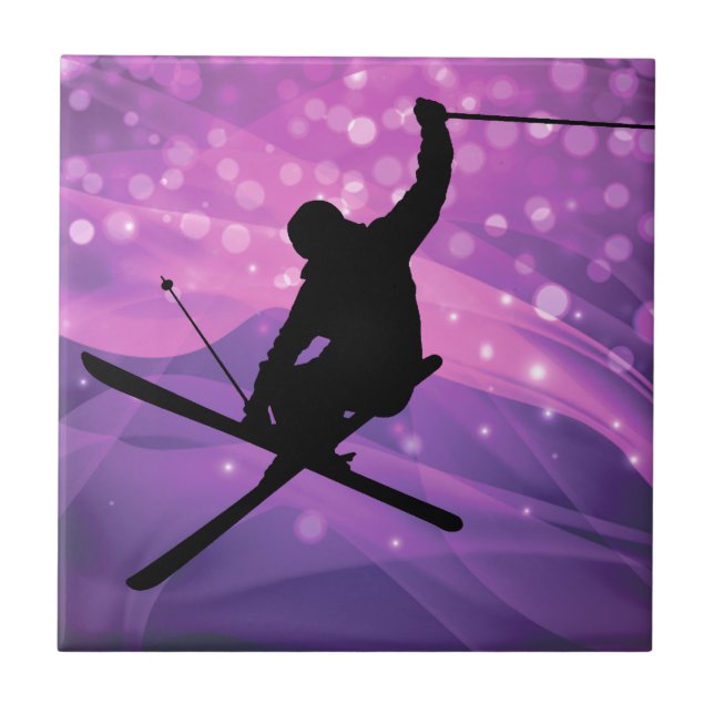 Ski Jump Kakelplatta (Framsidan)