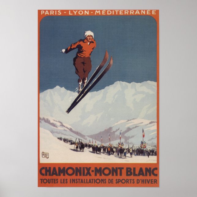 Ski Jump - PLM Olympic Promo Poster (Framsidan)